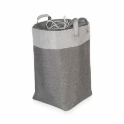 Top 10 ? Möve Canvas Wäschekorb - Ø 30 X Höhe 50 Cm - Grey ✔️
