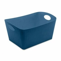 Aktion ⭐ Koziol BOXXX L Organizer - 15 Liter - 48x23,7x31 Cm - Organic Deep Blue ?